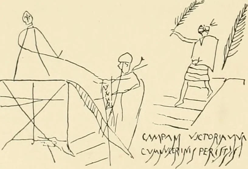 An illustration from Pompei : la ville, les moeurs, les arts, 1899, leaf 203