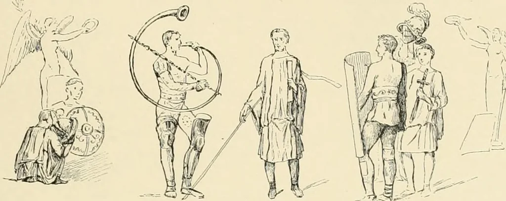 An illustration from Pompei : la ville, les moeurs, les arts, 1899, leaf 210