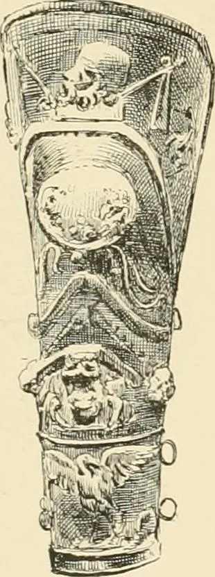 An illustration from Pompei : la ville, les moeurs, les arts, 1899, leaf 211