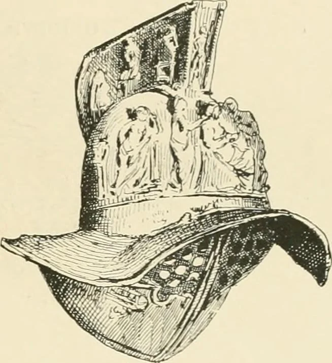 An illustration from Pompei : la ville, les moeurs, les arts, 1899, leaf 212