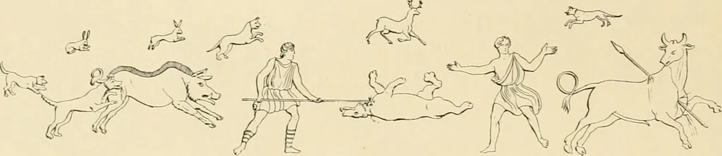 An illustration from Pompei : la ville, les moeurs, les arts, 1899, leaf 213