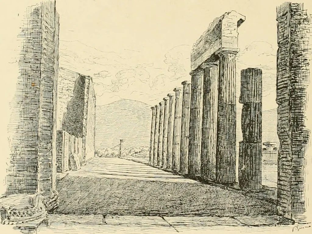 An illustration from Pompei : la ville, les moeurs, les arts, 1899, leaf 215