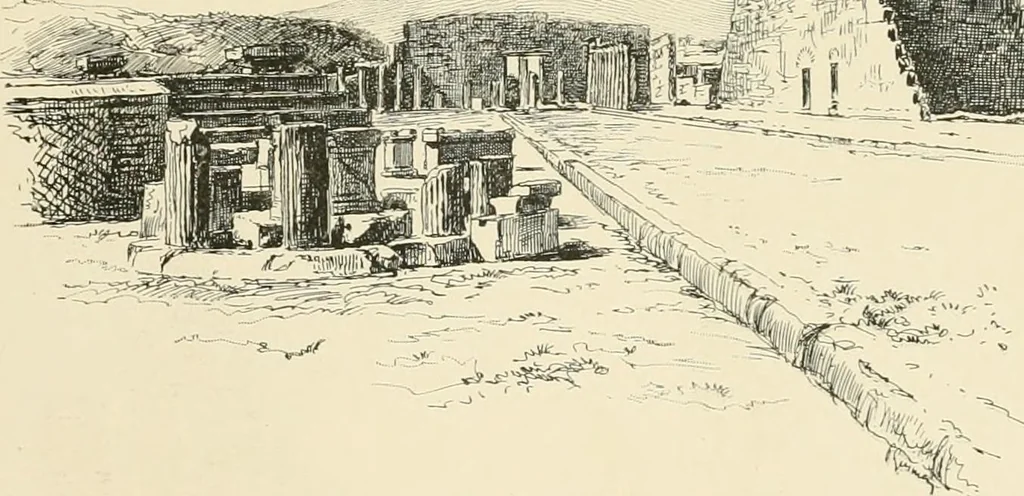 An illustration from Pompei : la ville, les moeurs, les arts, 1899, leaf 216