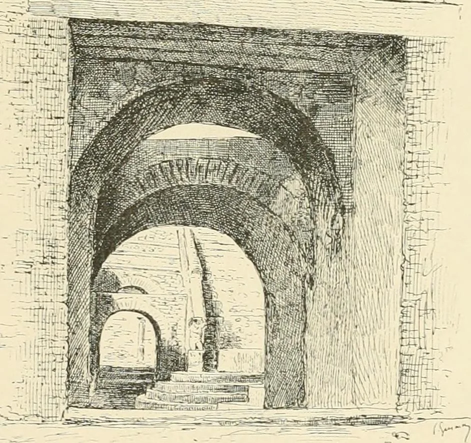 An illustration from Pompei : la ville, les moeurs, les arts, 1899, leaf 218
