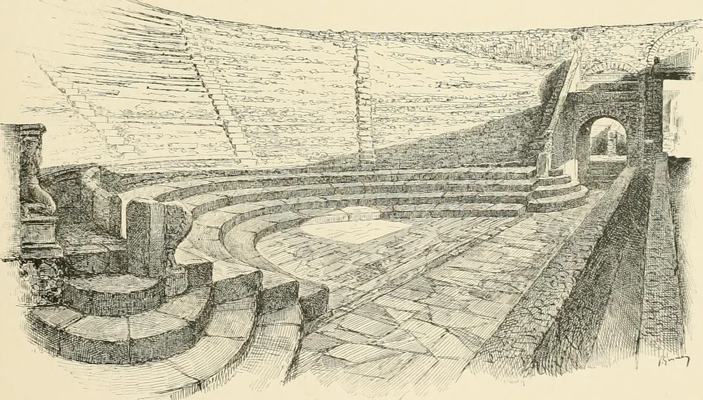 An illustration from Pompei : la ville, les moeurs, les arts, 1899, leaf 220