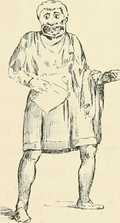 An illustration from Pompei : la ville, les moeurs, les arts, 1899, leaf 222