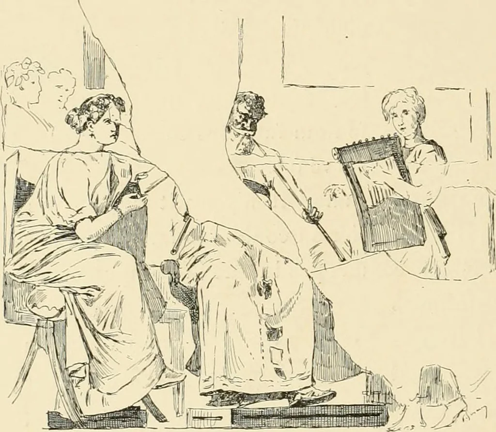An illustration from Pompei : la ville, les moeurs, les arts, 1899, leaf 223