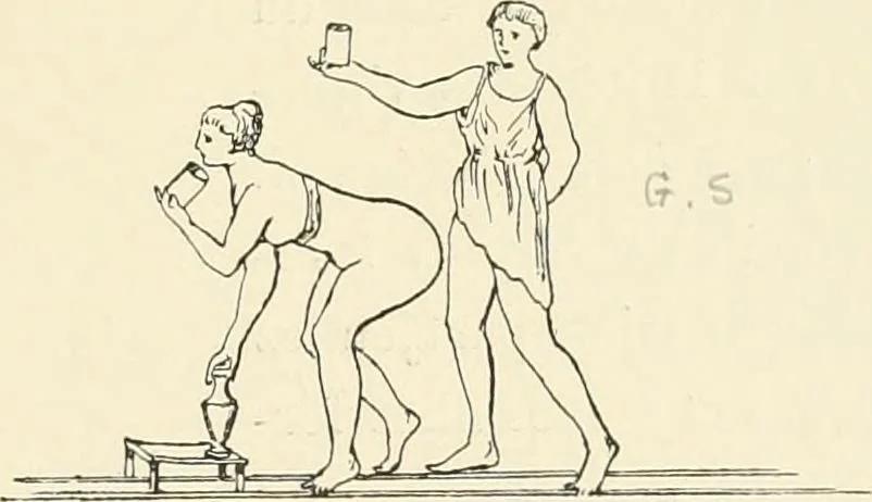 An illustration from Pompei : la ville, les moeurs, les arts, 1899, leaf 228