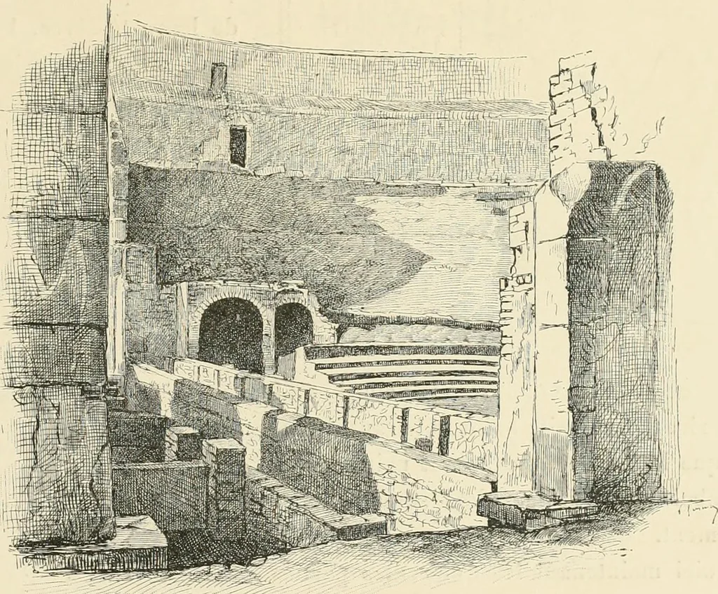 An illustration from Pompei : la ville, les moeurs, les arts, 1899, leaf 232