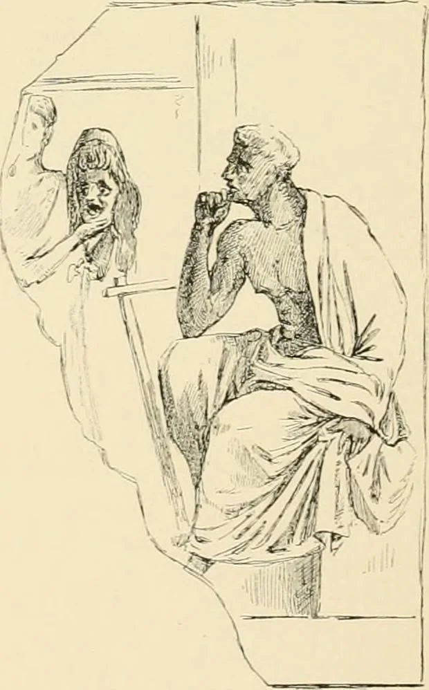 An illustration from Pompei : la ville, les moeurs, les arts, 1899, leaf 233