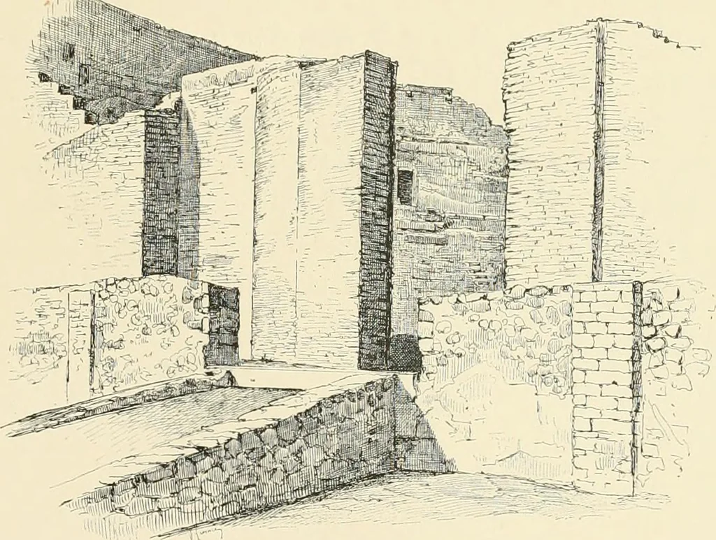 An illustration from Pompei : la ville, les moeurs, les arts, 1899, leaf 234