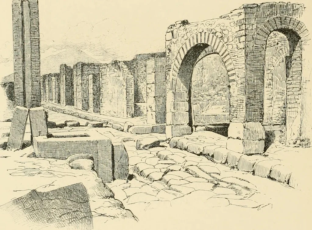 An illustration from Pompei : la ville, les moeurs, les arts, 1899, leaf 239