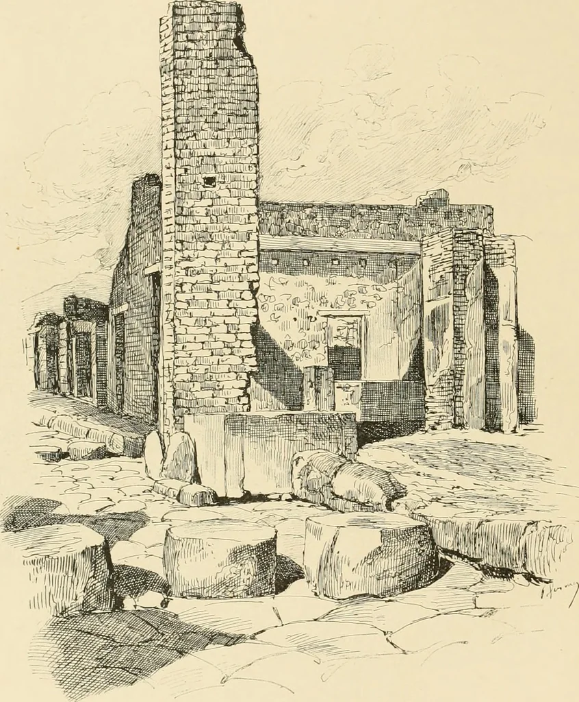 An illustration from Pompei : la ville, les moeurs, les arts, 1899, leaf 243