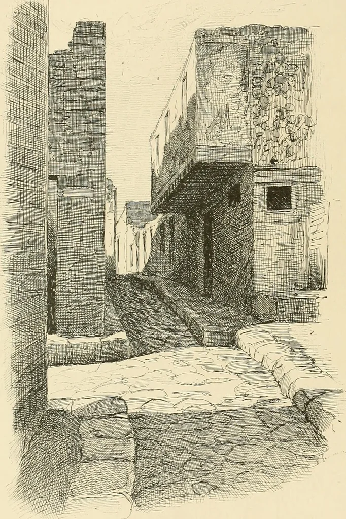 An illustration from Pompei : la ville, les moeurs, les arts, 1899, leaf 245