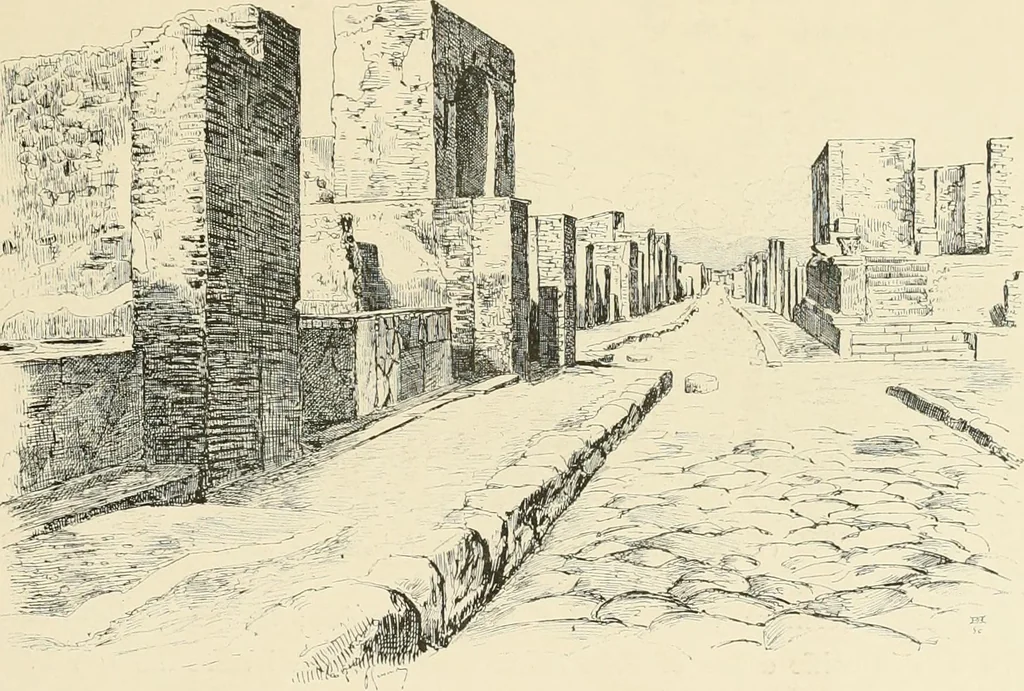An illustration from Pompei : la ville, les moeurs, les arts, 1899, leaf 246