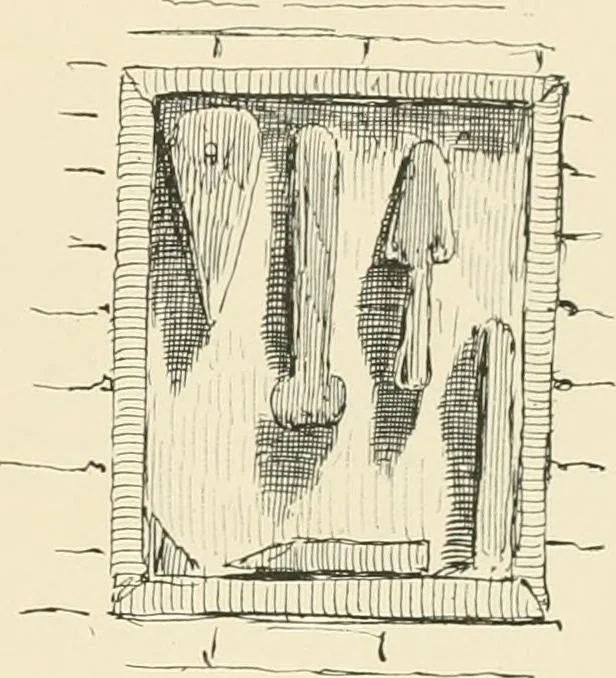 An illustration from Pompei : la ville, les moeurs, les arts, 1899, leaf 250