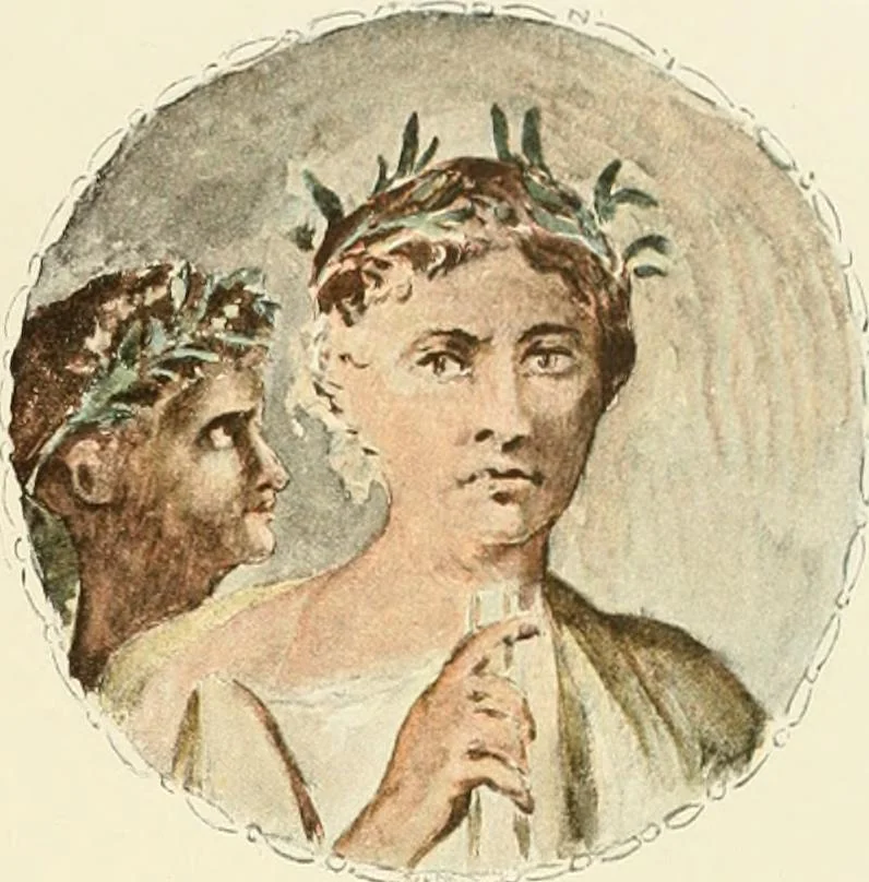 An illustration from Pompei : la ville, les moeurs, les arts, 1899, leaf 260