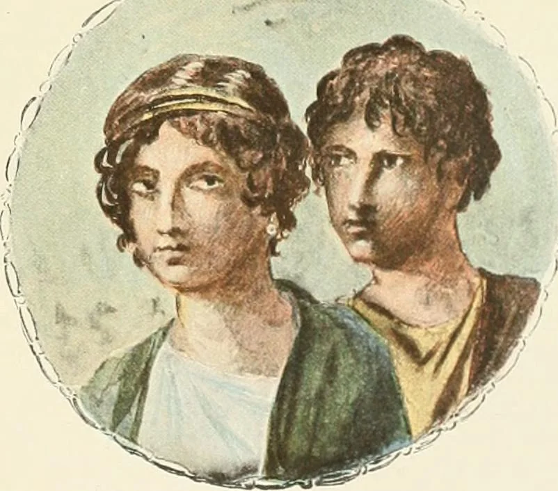 An illustration from Pompei : la ville, les moeurs, les arts, 1899, leaf 260
