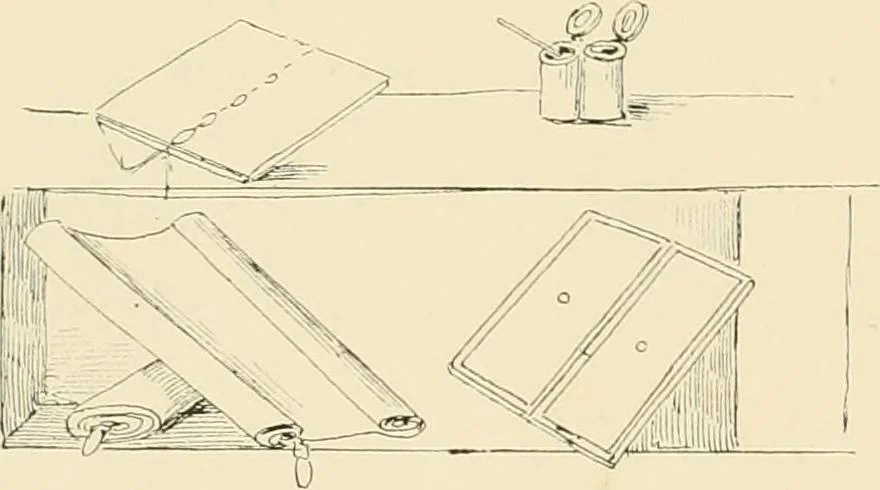 An illustration from Pompei : la ville, les moeurs, les arts, 1899, leaf 279