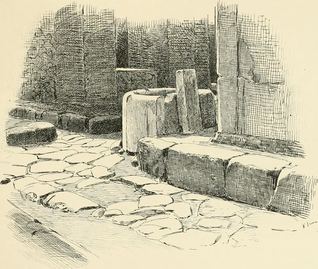 An illustration from Pompei : la ville, les moeurs, les arts, 1899, leaf 282