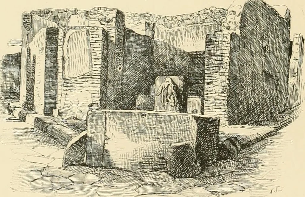 An illustration from Pompei : la ville, les moeurs, les arts, 1899, leaf 283