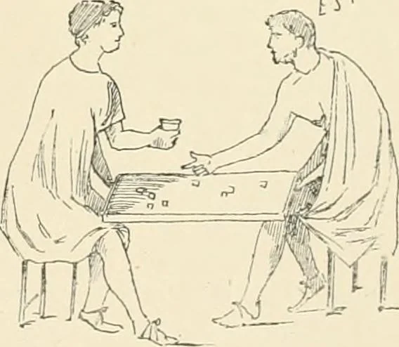 An illustration from Pompei : la ville, les moeurs, les arts, 1899, leaf 284