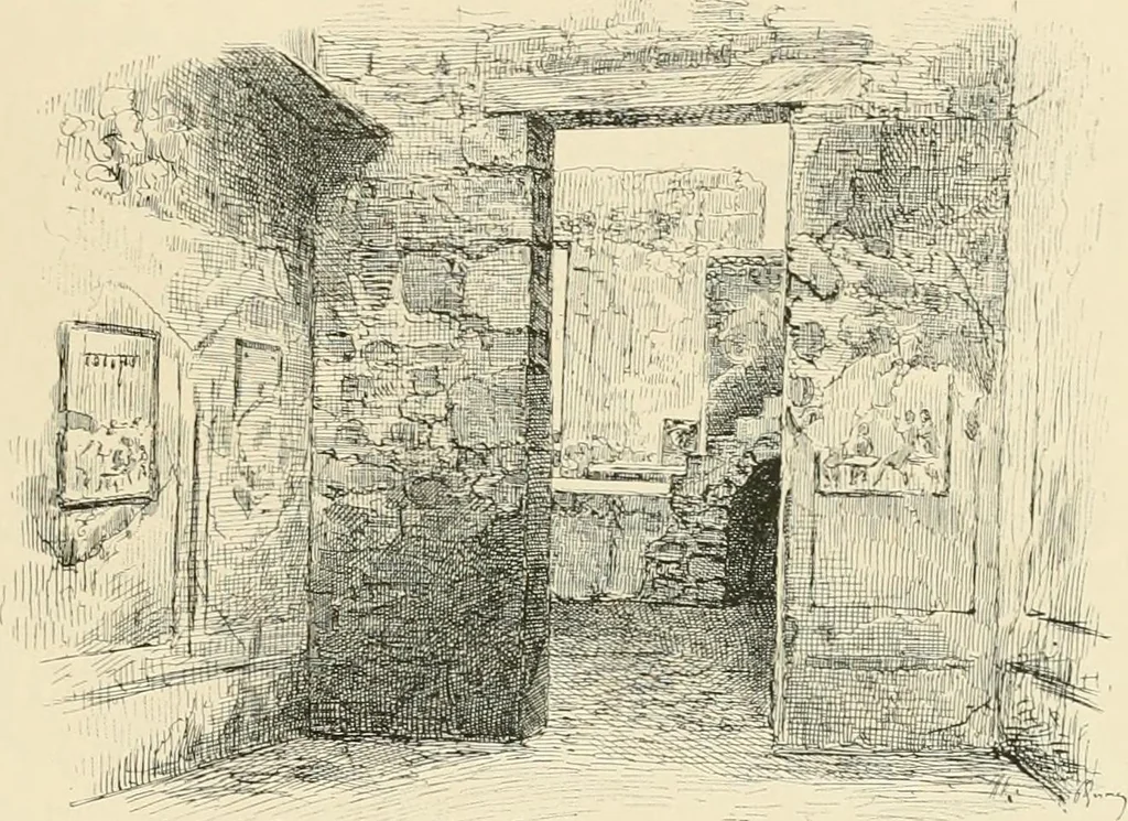 An illustration from Pompei : la ville, les moeurs, les arts, 1899, leaf 288