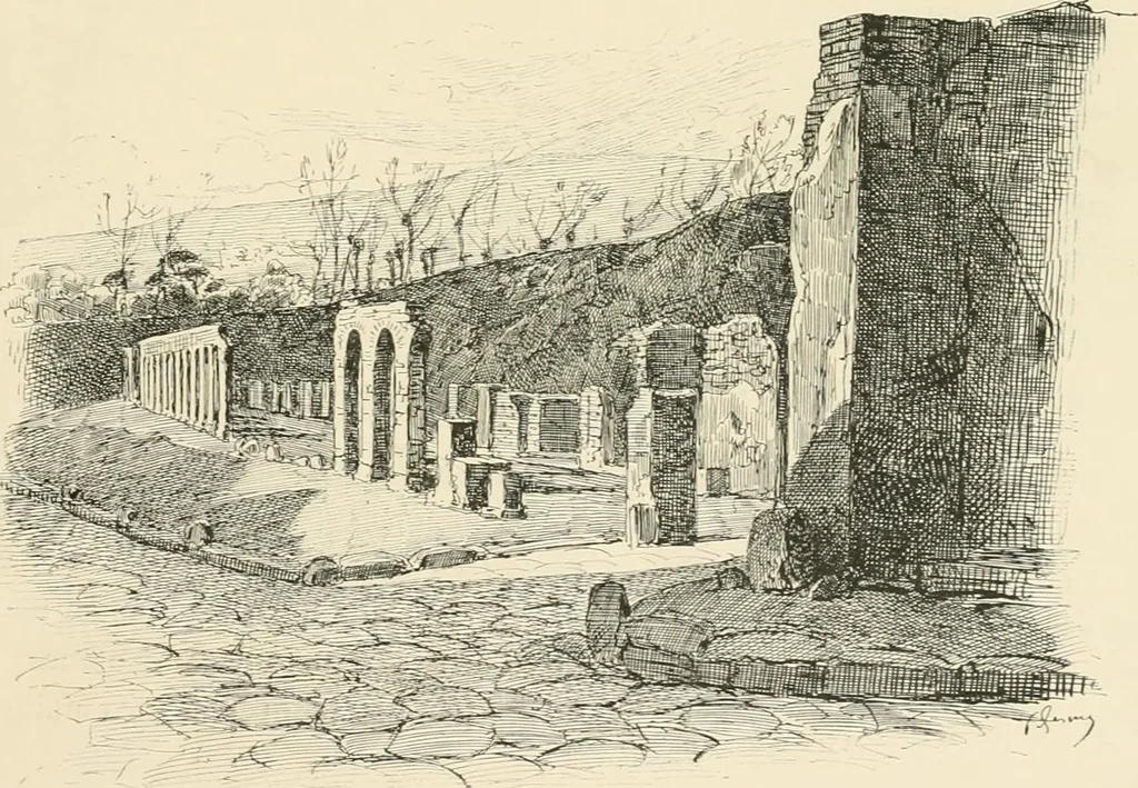 An illustration from Pompei : la ville, les moeurs, les arts, 1899, leaf 290