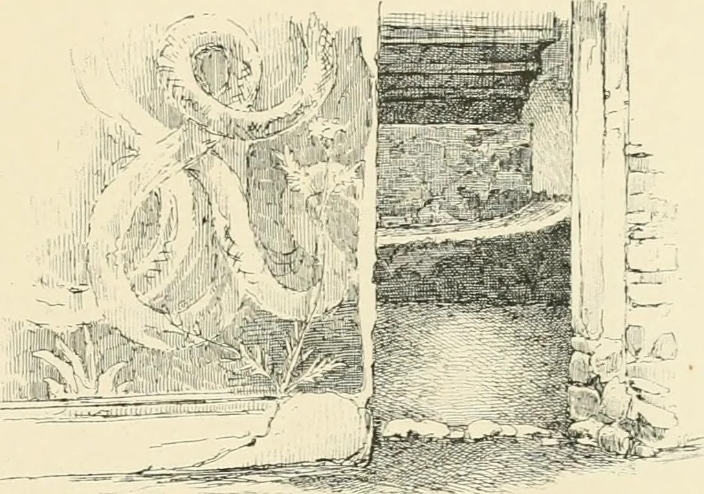 An illustration from Pompei : la ville, les moeurs, les arts, 1899, leaf 294