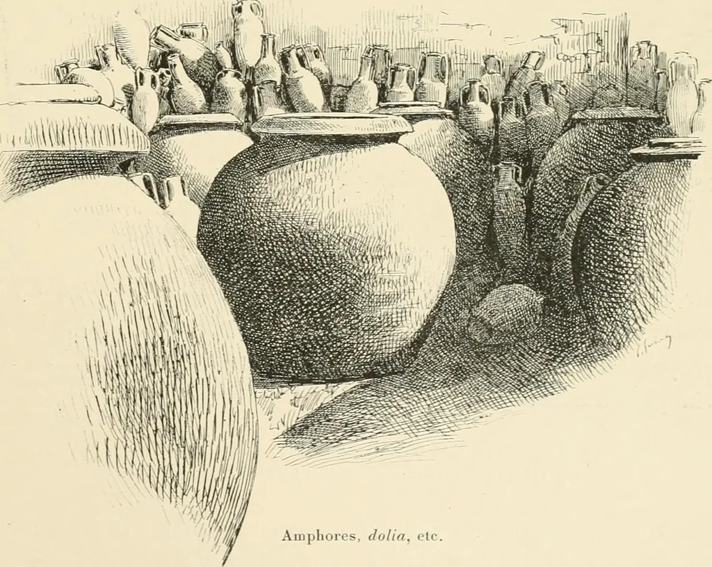 An illustration from Pompei : la ville, les moeurs, les arts, 1899, leaf 296