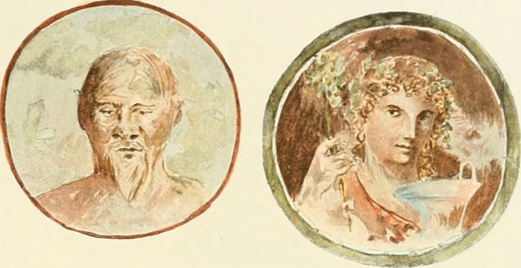 An illustration from Pompei : la ville, les moeurs, les arts, 1899, leaf 302