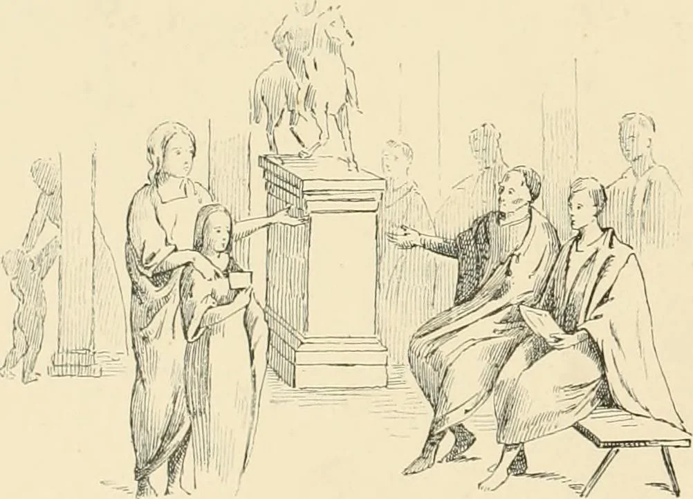 An illustration from Pompei : la ville, les moeurs, les arts, 1899, leaf 311