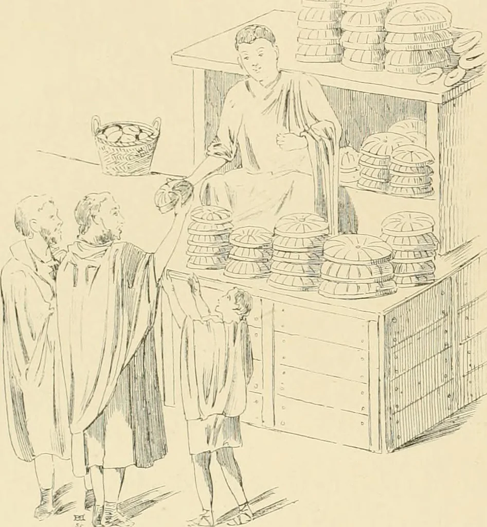 An illustration from Pompei : la ville, les moeurs, les arts, 1899, leaf 313