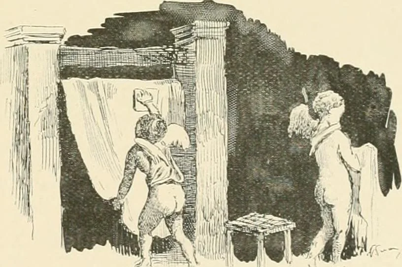 An illustration from Pompei : la ville, les moeurs, les arts, 1899, leaf 314