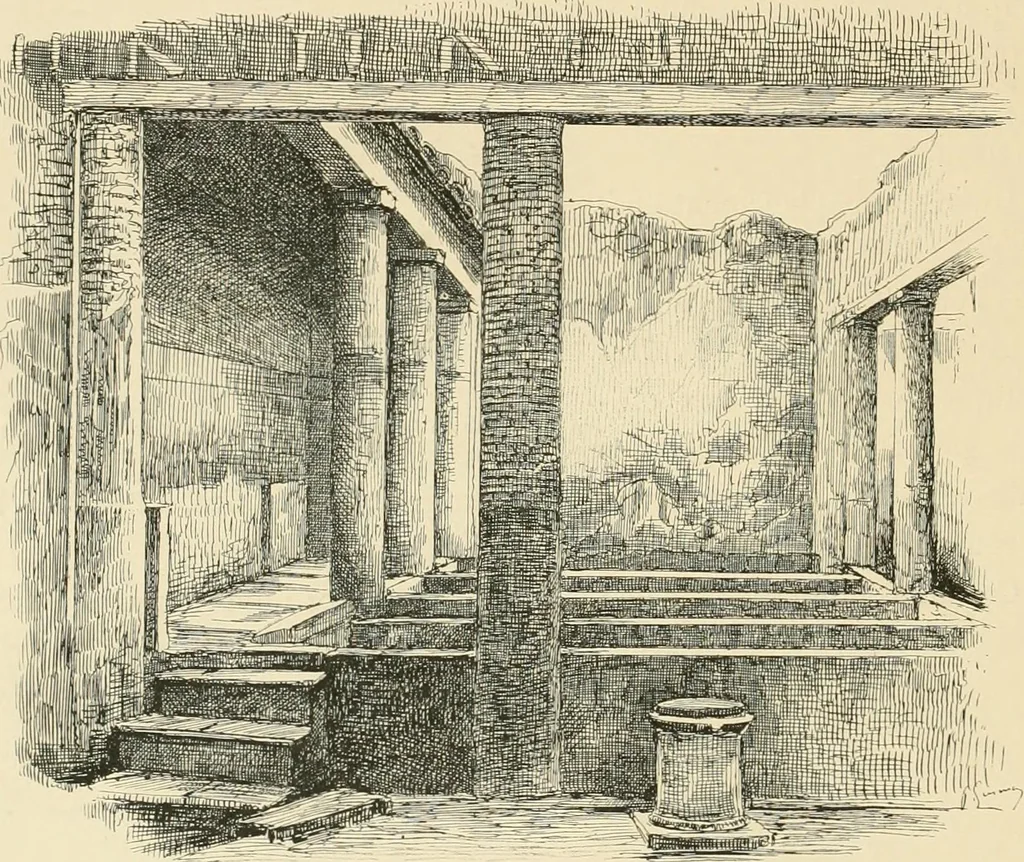 An illustration from Pompei : la ville, les moeurs, les arts, 1899, leaf 315