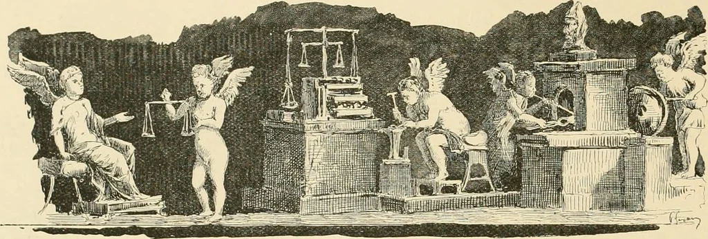 An illustration from Pompei : la ville, les moeurs, les arts, 1899, leaf 317