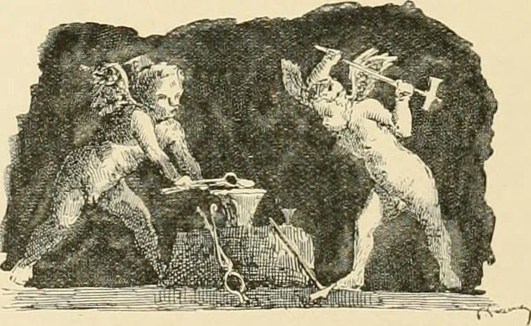 An illustration from Pompei : la ville, les moeurs, les arts, 1899, leaf 317