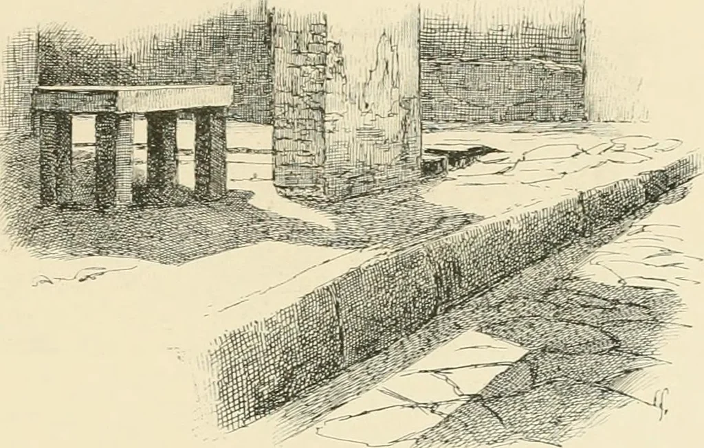 An illustration from Pompei : la ville, les moeurs, les arts, 1899, leaf 318