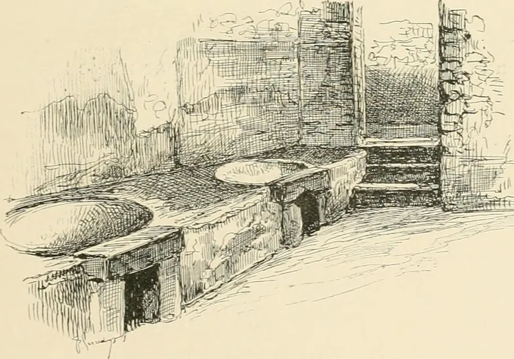 An illustration from Pompei : la ville, les moeurs, les arts, 1899, leaf 318