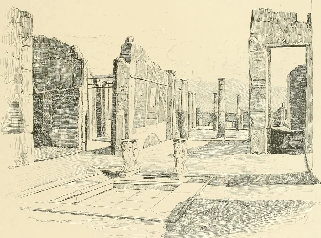 An illustration from Pompei : la ville, les moeurs, les arts, 1899, leaf 330