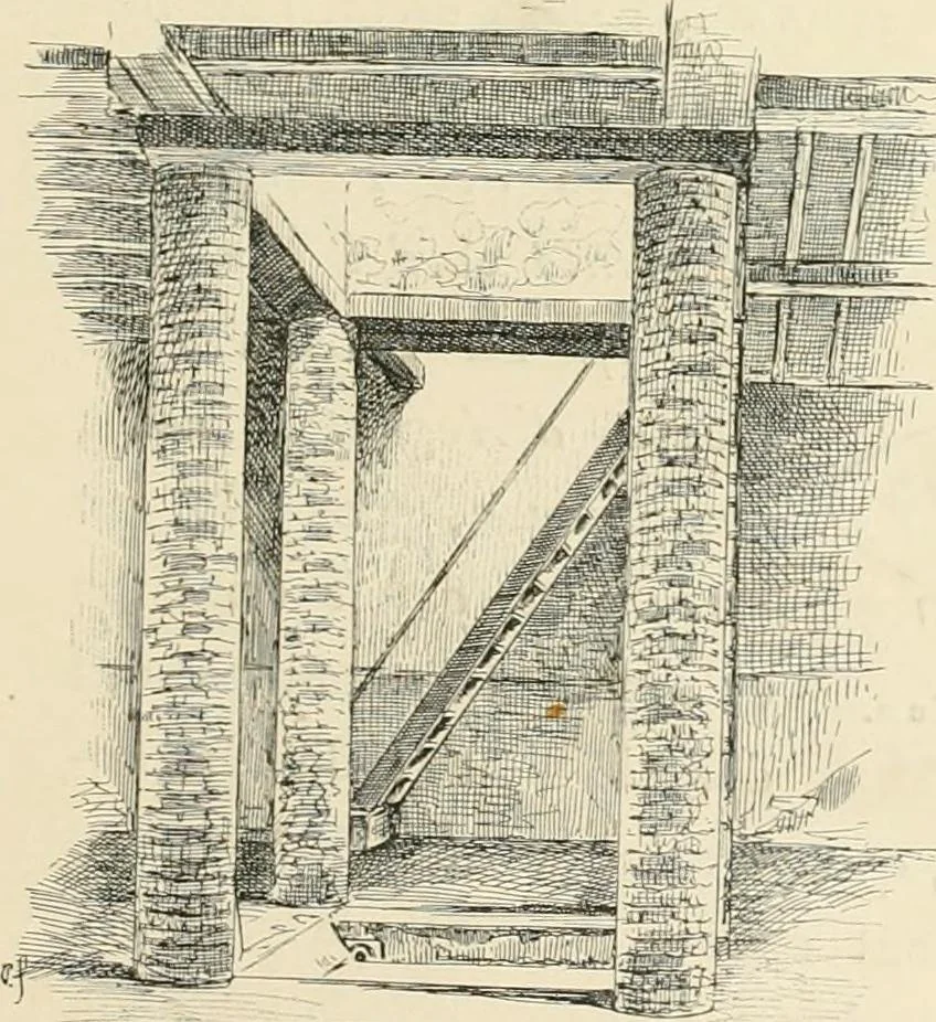 An illustration from Pompei : la ville, les moeurs, les arts, 1899, leaf 332