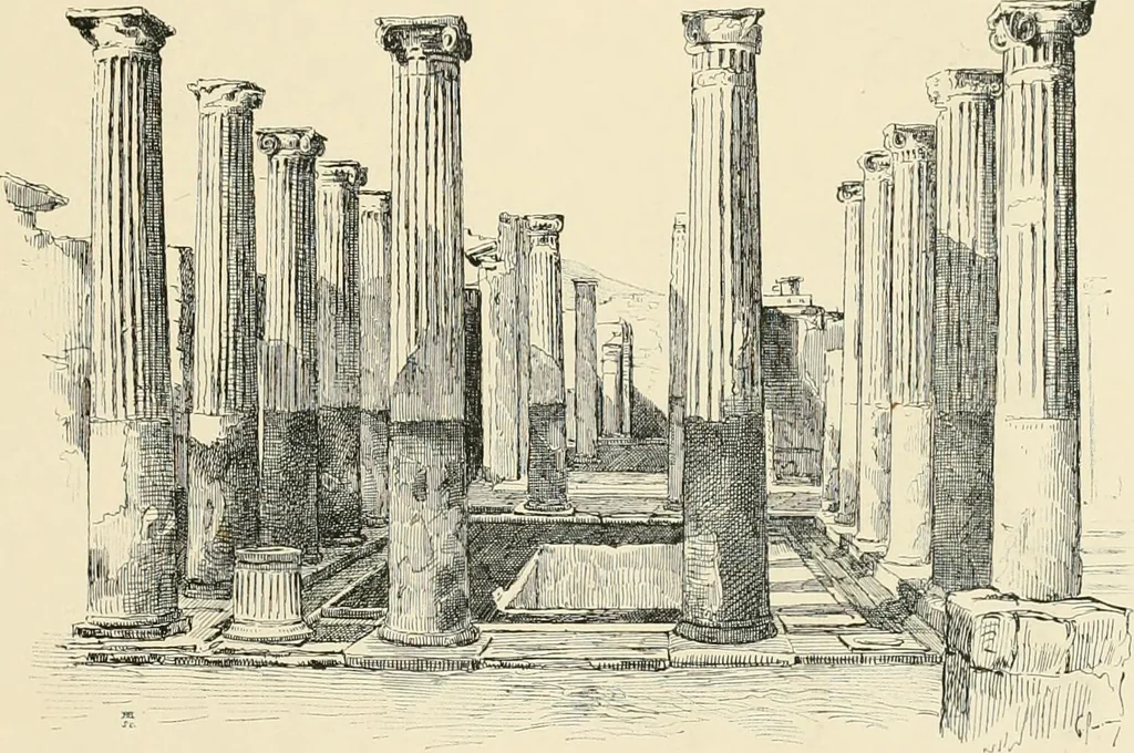 An illustration from Pompei : la ville, les moeurs, les arts, 1899, leaf 334