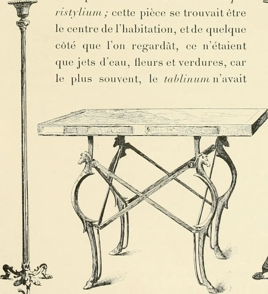 An illustration from Pompei : la ville, les moeurs, les arts, 1899, leaf 342