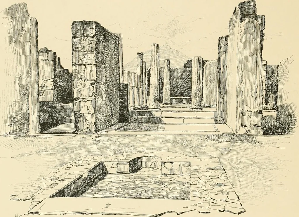 An illustration from Pompei : la ville, les moeurs, les arts, 1899, leaf 343