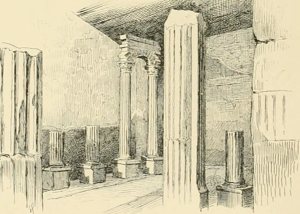 An illustration from Pompei : la ville, les moeurs, les arts, 1899, leaf 349
