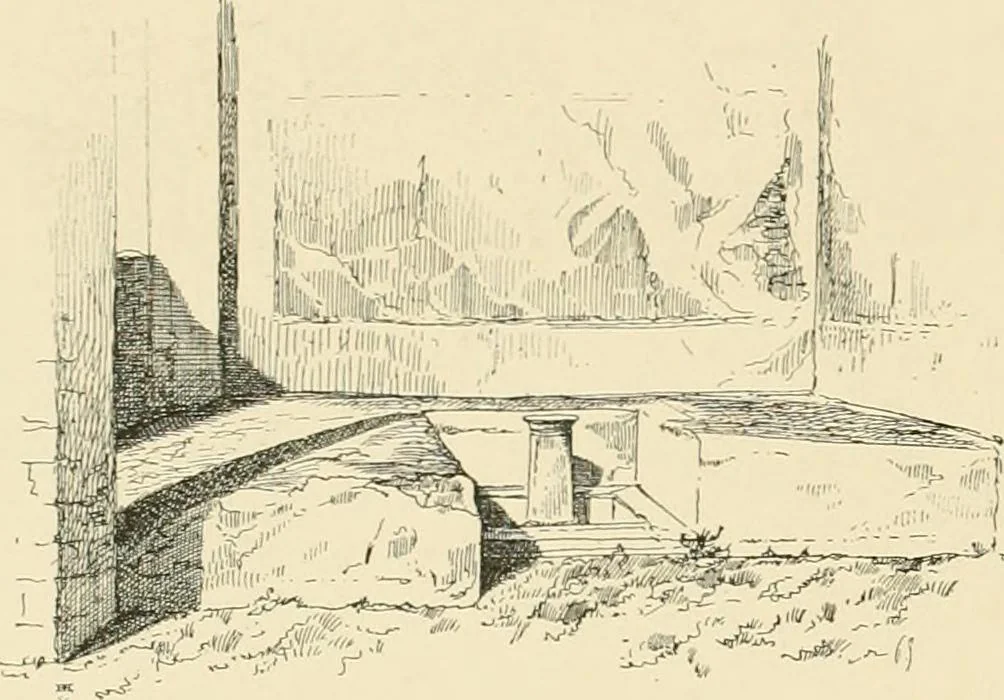 An illustration from Pompei : la ville, les moeurs, les arts, 1899, leaf 351