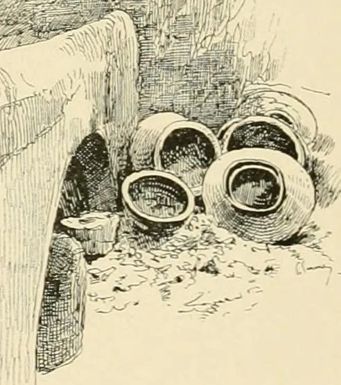 An illustration from Pompei : la ville, les moeurs, les arts, 1899, leaf 353