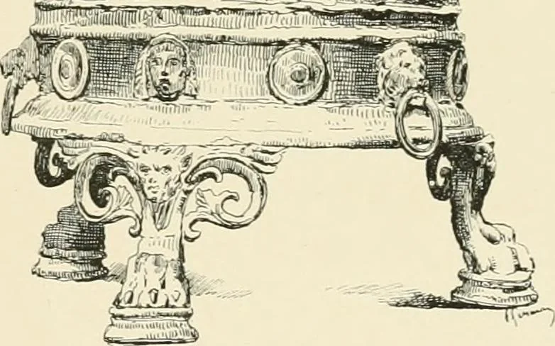 An illustration from Pompei : la ville, les moeurs, les arts, 1899, leaf 354
