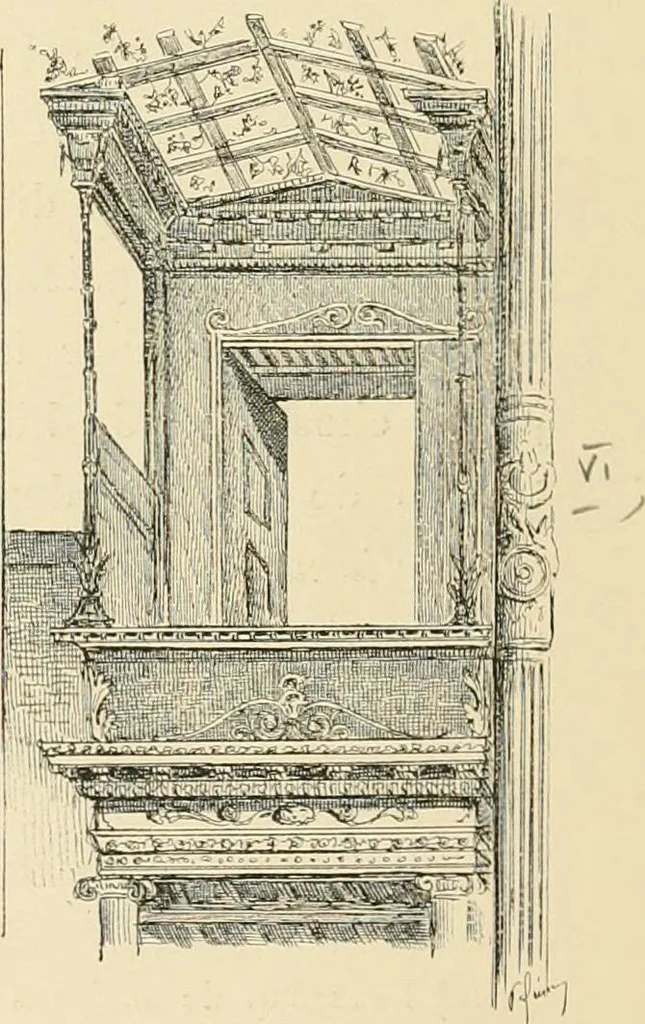 An illustration from Pompei : la ville, les moeurs, les arts, 1899, leaf 359