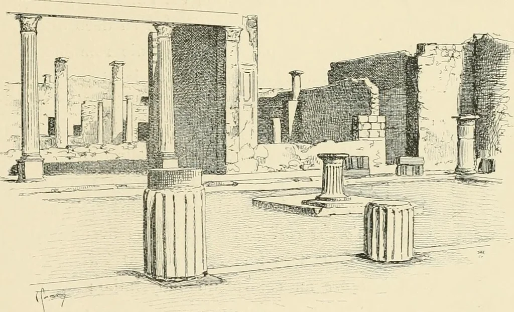 An illustration from Pompei : la ville, les moeurs, les arts, 1899, leaf 364